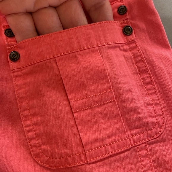 Tribal Button Cotton Capri Pants Hot Pink size 4 - Picture 7 of 7